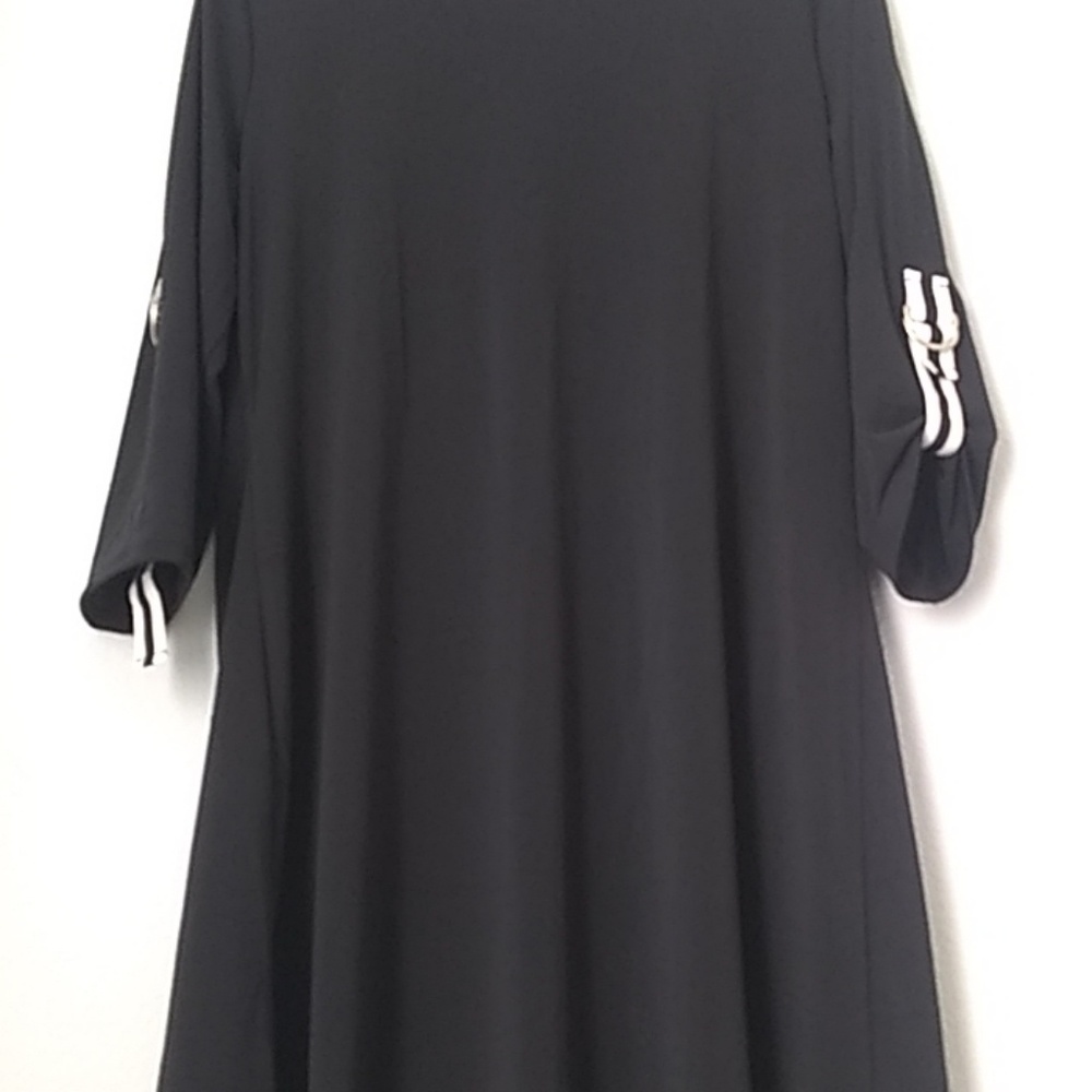 Long sleeve striped dress